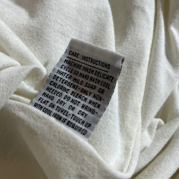 Vintage Current Seen Windbreaker Jacket Womens 3X White Floral Cottagecore - Picture 9 of 11